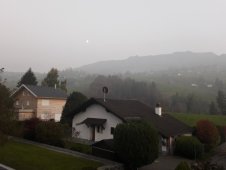 Dunst nach Südost
